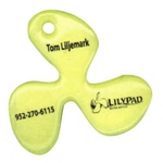 Boat Propeller Shaped Keytag -Coated Foam