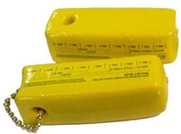 Stick of Butter / Margarine Shaped Foam Keychain... from ASI 79970 Pro-Sports...