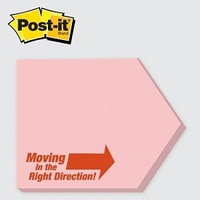 Arrow - Die cut Post it Note Pads ... from ASI 91240 3M/Promotional Markets Dept