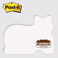 Kitty / Cat - Die cut Post it Note Pads ... from ASI 91240 3M/Promotional...