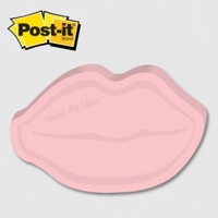 Lips / Kiss - Die Cut Post-it Note Pads ... from ASI 91240 3M/Promotional...