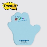 Hand Shaped Post-it Note Pads... from ASI 91240 3M/Promotional Markets Dept