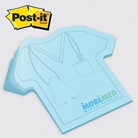 T Shirt - Die Cut Post it Note Pads ... from ASI 91240 3M/Promotional Markets...