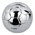 Silver Plated Soccer Bank... from ASI 71370 ZZ OLD/Drop - Minya International...