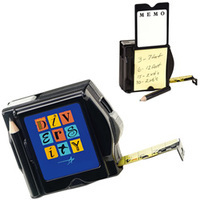 Black Tape Measure with Memo Pad ... from ASI 38480 ZZ - NOT KNOWN, OLD...