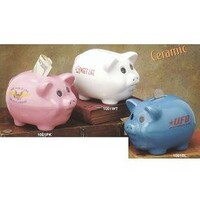 Ceramic Piggy Bank... from ASI 90479 ZZ DROPPED -TJ Promotions Corp
