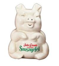 Gold Painted Sitting Piggy Bank... from ASI 42440 W C Bunting Co