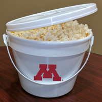 Popcorn Pail / Bucket / Tub - 128 oz with optional... from ASI 91265 ZZ...