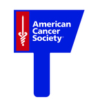 American Cancer Society Plastic Auction / Bidder Paddle with numbers