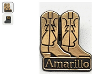 Metal push pin and butterfly clasp on back... from ASI 89241 Star Promo, Inc.