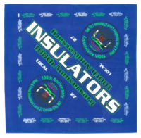 Muslin bandanna with purl stitch edges.... from ASI 31260 AdCapitol / Adcapitol