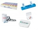 BPA Free Pill Boxes and Containers with your custom printed branding or personalized logo.