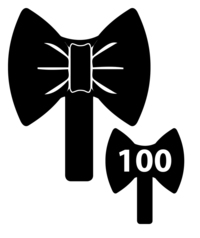 Custom shaped corrugated plastic bidder auction paddles / hand fans with......