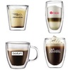 Bodum Double-Walled Glassware with your custom printed branding or personalized logo.
