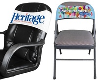 Spandex Stretchable Chair Covers / Seat Bands Made in America