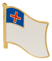 Christian Flag Pin