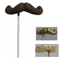 Moustache Curved Ends - Stock shape chocolate pieces.... from ASI 47934 ZZ...