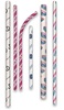 Custom Paper Drinking Straws with your custom printed branding or personalized logo.