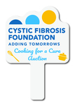Cystic Fibrosis Plastic Auction Paddles / Numbered Fans