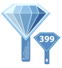 Western Cowboy Boot shaped corrugated plastic bidder auction paddles /...