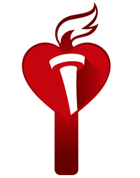 Heart Shaped Plastic Auction Paddles / Numbered Bidder Fans... from ASI 54322...