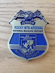 Junior National Wildlife Refuge Manager Plastic Badge