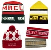 Custom Knit In Caps / Hats / Earbands / Scarf - Woven Designs with your custom printed branding or personalized logo.