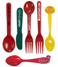 Custom Plastic Forks, Spoons, Sporks, & Knifes