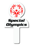 Special Olympics Plastic Auction Paddles / Numbered Hand Fans