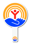 United Way Plastic Auction Paddles / Numbered Fans