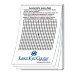 Amsler Grid Test Tear Off Paper Recording Pads