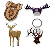 Deer /  Moose / Elk / Caribou Themed Items with your custom printed branding or personalized logo.