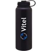 40 oz double wall 18/8 stainless steel vacuum insulated thermal bottle.......