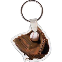 Baseball & Mitt Key Tag