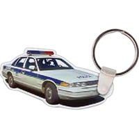 Police Car Key Tag