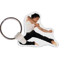 Karate Guy Key Tag