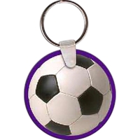 Soccer Ball Key Tag