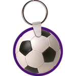 Soccer Ball Key Tag