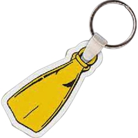 Full color flipper shaped key tag, 2.52" W x 1.23" H.... from ASI 56100...