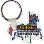 Carousel Horse Key Tag