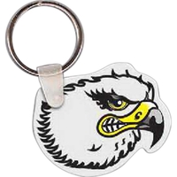 Eagle Head Key Tag