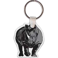 Rhinoceros Key Tag