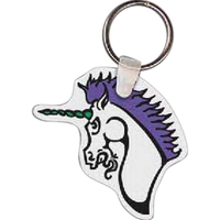 Unicorn Key Tag