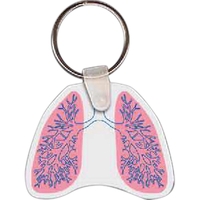 Lungs Key Tag