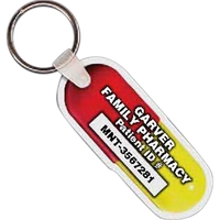 Pill Capsule Key Tag