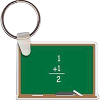 Chalk Board Key Tag