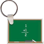 Chalk Board Key Tag