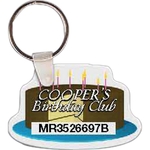 Birthday Cake Key Tag