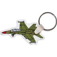 Fighter Jet Key Tag