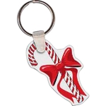Candy Cane Key Tag